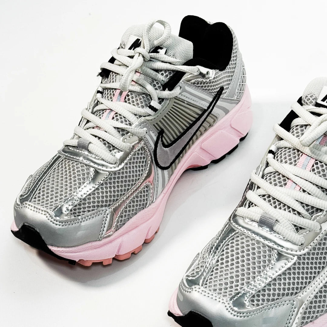 Nike Vomero 5 Plateado-Rosado