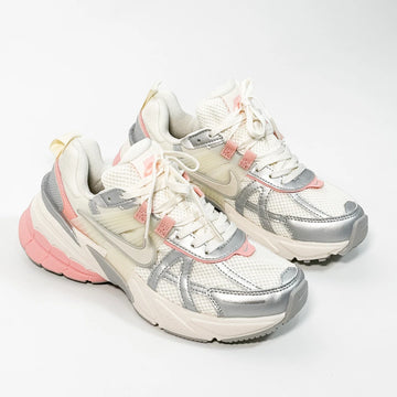 Nike V2k Beige-Plateado