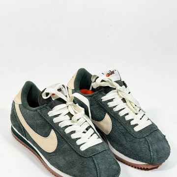 Nike Cortez Gamuza Verde-Beige