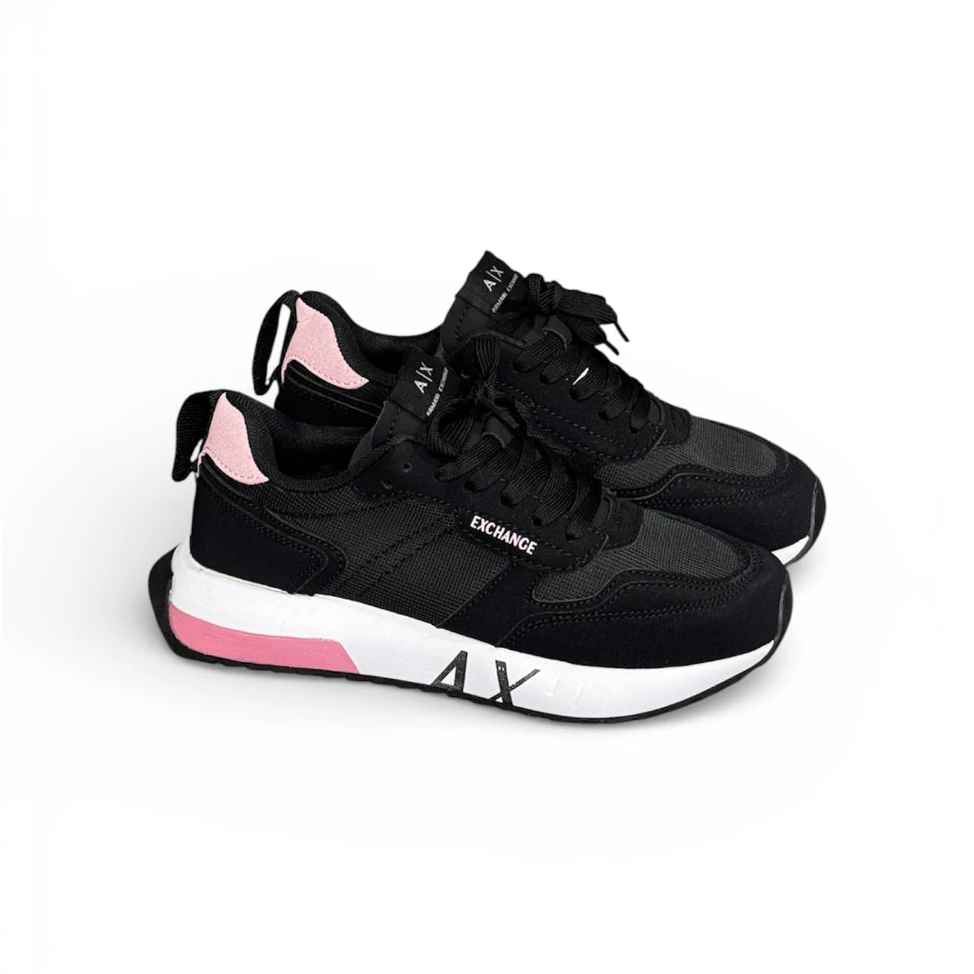 Armani Exchange Negro-Rosado