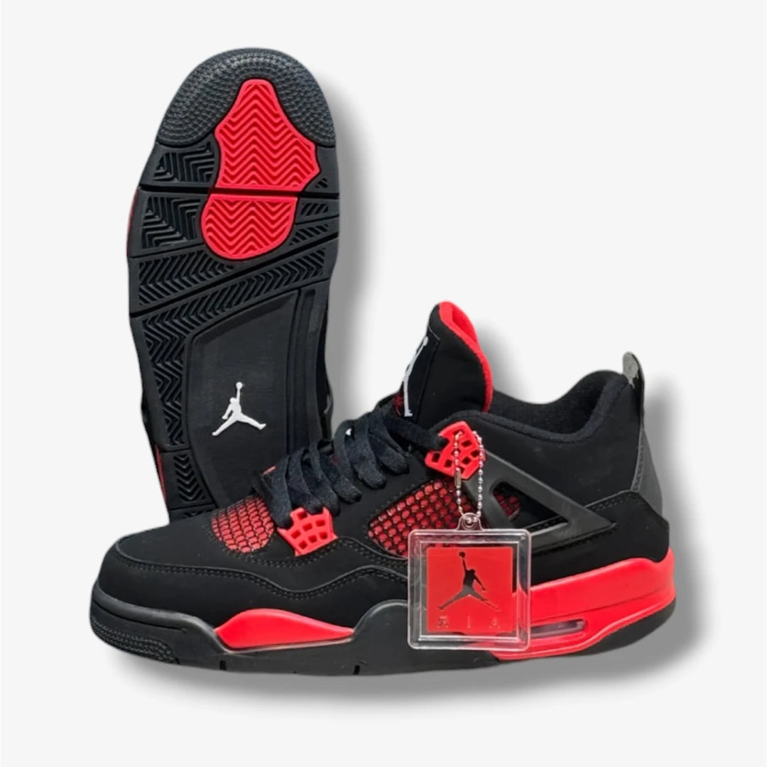 Nike Air Jordan Retro 4 Thunder Rojo Negro