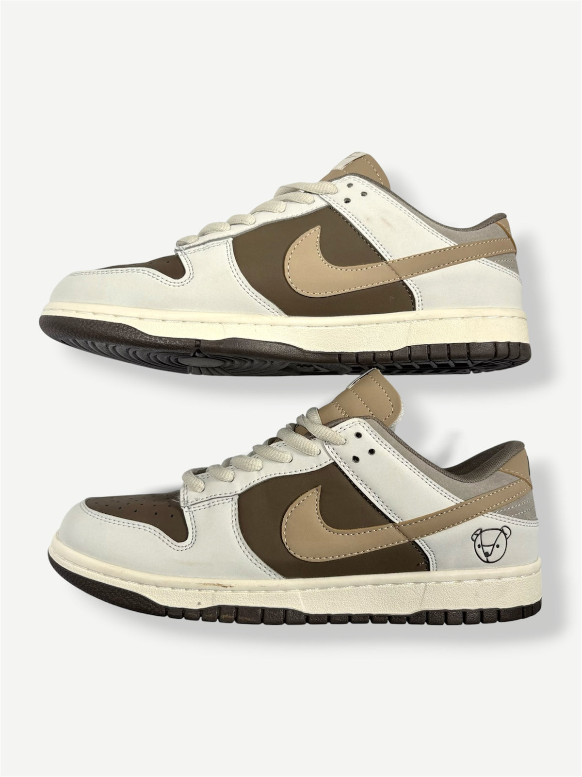 30 - Nike Dunk Low Brown and Cream